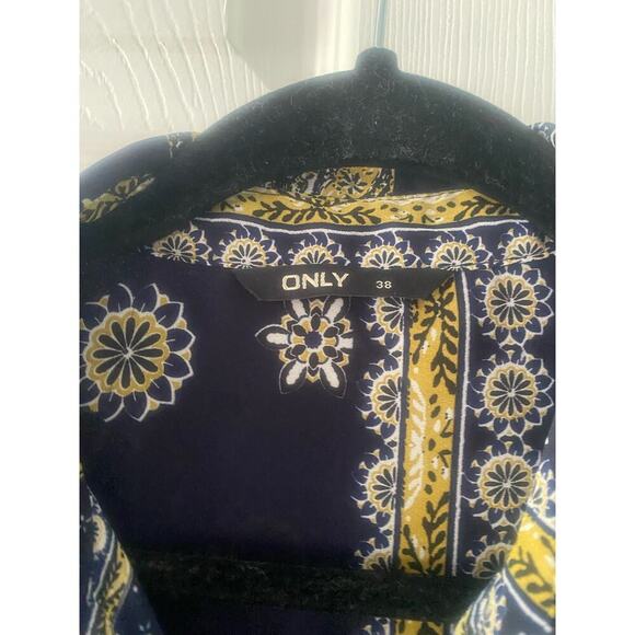 Only ASOS Paisley Button Shirt Dress Size 6 - Picture 6 of 9